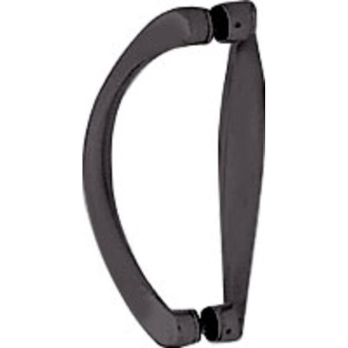 Shower Door 6" Back - To - Back Sculptured Solid Pull Handle - Reflect Window & Door