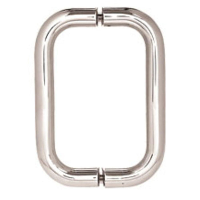 Shower Door 6" Back - to - Back Tubular Handle Without Metal Washers - Reflect Window & Door