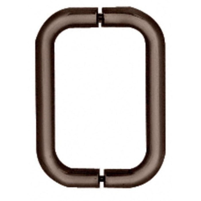Shower Door 6" Back - to - Back Tubular Handle Without Metal Washers - Reflect Window & Door