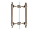 Shower Door 6" Colonial Style Back - to - Back Pull Handles - Reflect Window & Door