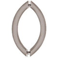 Shower Door 6" Crescent Style Back - to - Back Pull Handles - Reflect Window & Door