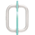 Shower Door 6" Tubular Back - to - Back 3/4" Diameter Pull Handles - Reflect Window & Door