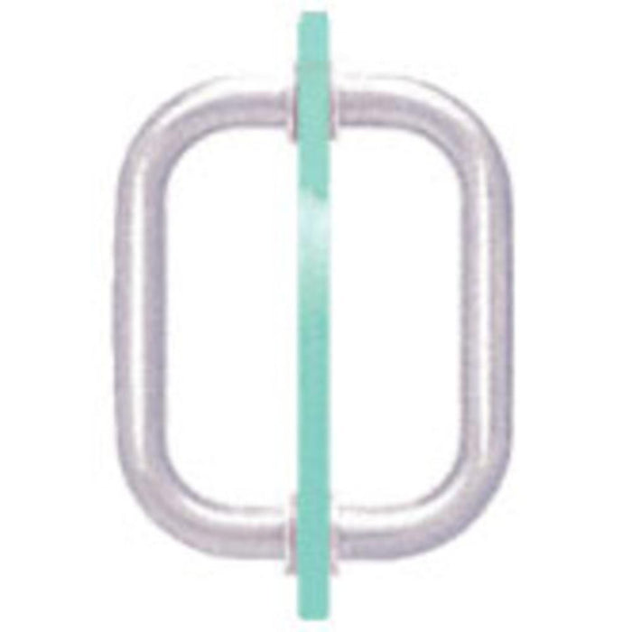 Shower Door 6" Tubular Back - to - Back Pull Handle - Reflect Window & Door