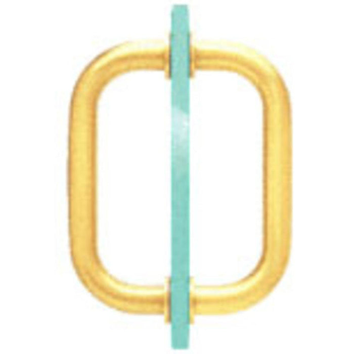 Shower Door 6" Tubular Back - to - Back Pull Handle - Reflect Window & Door