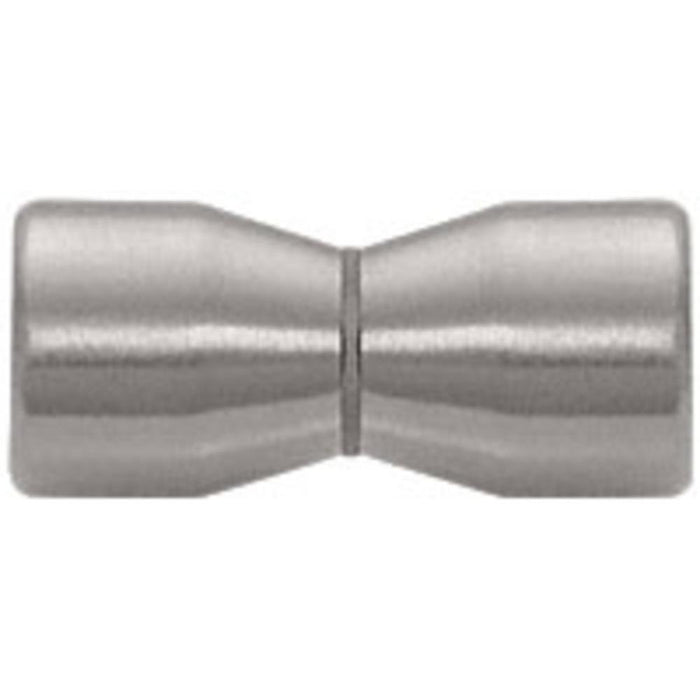 Shower Door Back - to - Back Bow - Tie Style Knobs - Reflect Window & Door