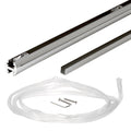 Shower Door Brite Anodized 98" EZ - Adjust Header Kit - Reflect Window & Door