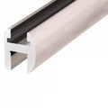 Shower Door Brushed Nickel 66" Deluxe Shower Door Header Kit - Reflect Window & Door