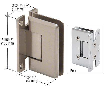 Shower Door Cologne Series Wall Mount Hinge - Reflect Window & Door