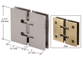 Shower Door Concord Series 180 Degree Glass-to-Glass Hinge - Reflect Window & Door
