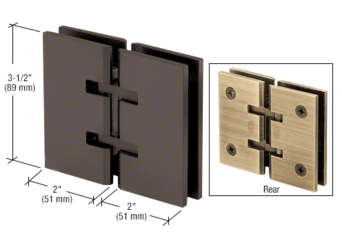 Shower Door Concord Series 180 Degree Glass-to-Glass Hinge - Reflect Window & Door
