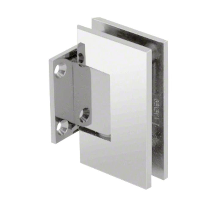 Shower Door Geneva Wall Mount Short Back Plate Hinge - Reflect Window & Door