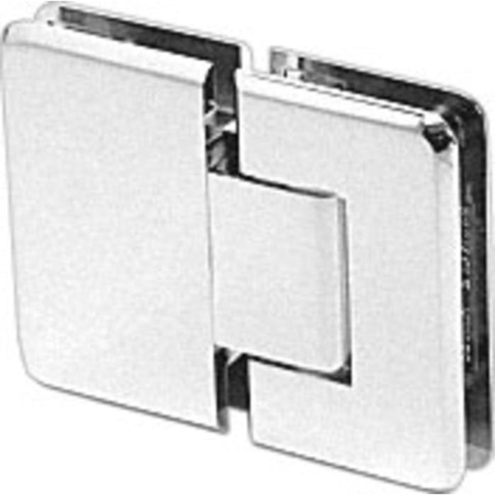 Shower Door Pinnacle Series Adjustable 180 Degree Glass - to - Glass Hinge - Reflect Window & Door