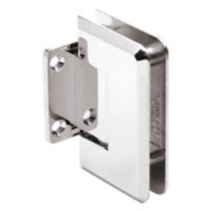 Shower Door Pinnacle Series Wall Mount Short Back Plate Hinge - Reflect Window & Door