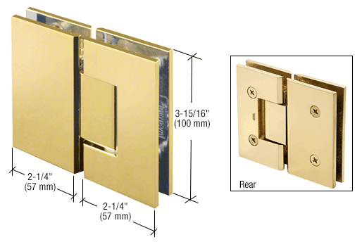 Shower Door Vienna Series Glass-to-Glass Hinge - Reflect Window & Door