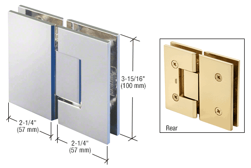 Shower Door Vienna Series Glass-to-Glass Hinge - Reflect Window & Door