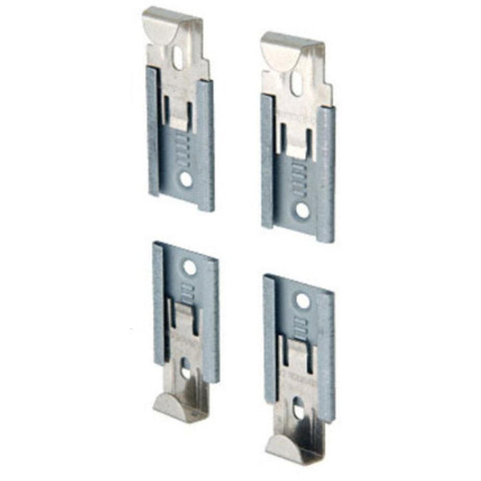 Sleek Adjustable Mirror Clip Set - Reflect Window & Door