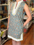 Sleeveless Pattern Dress