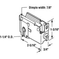 Sliding Glass Door 1 - 1/4" Steel Ball Bearing Roller with 3/4" Wide Housing for Northrop 600 Series Doors - Reflect Window & Door