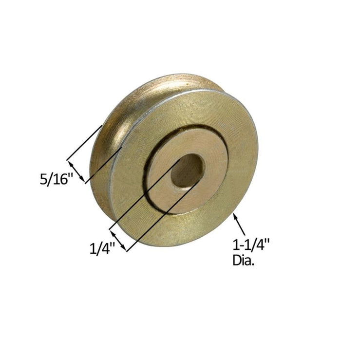 Sliding Glass Patio Door 1 - 1/4" Diameter x 5/16" Wide Stainless Steel Ball - Bearing Replacement Roller - Reflect Window & Door