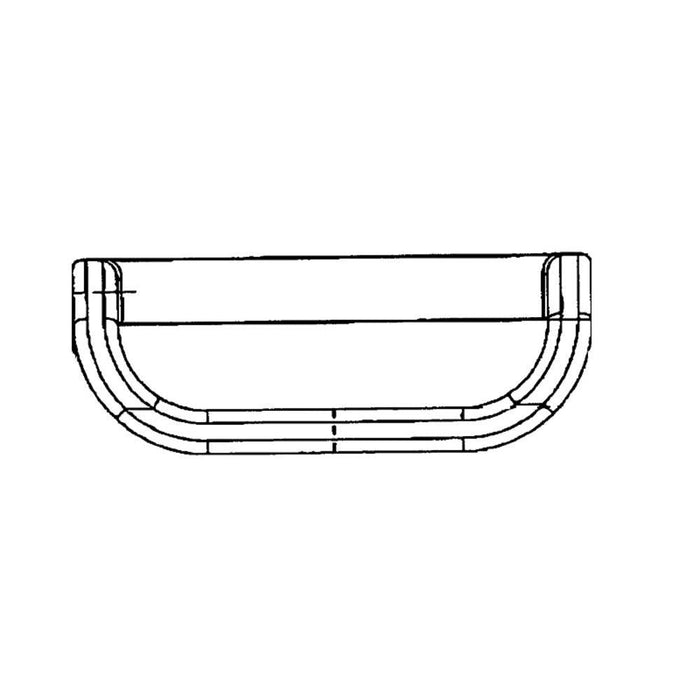 Sliding Glass Patio Door Handle Replacement – Exterior Pull, 6 - 9/16" Screw Spacing - Reflect Window & Door