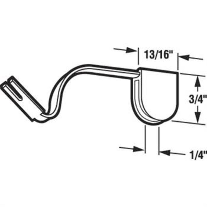 Sliding Patio Screen Door 3/4" X 1/4" Spring Tension Bottom Guide for Ador/Hilite Doors - Reflect Window & Door