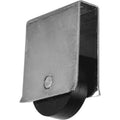 Sliding Window 19/32" Flat Edge Nylon Roller With 5/16" Wide Housing - Reflect Window & Door