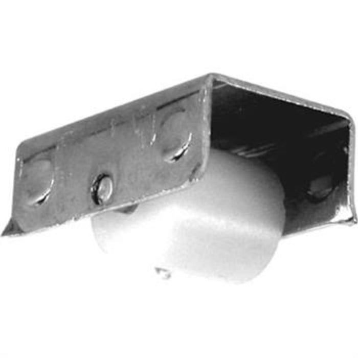 Sliding Window 3/16" Flat Edge Nylon Roller With 1/2" Wide Housing - Reflect Window & Door