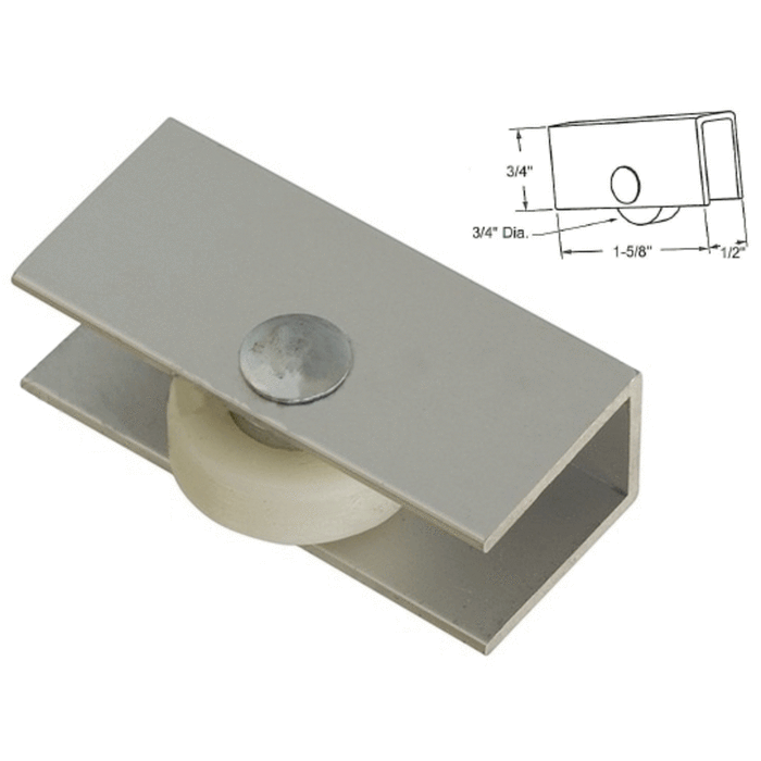 Sliding Window 3/4" Nylon Flat Roller For Wescraft Windows - Reflect Window & Door