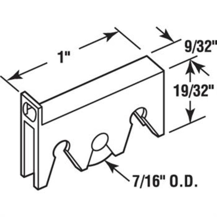 Sliding Window 7/16" Steel Roller for Alenco Windows - Reflect Window & Door
