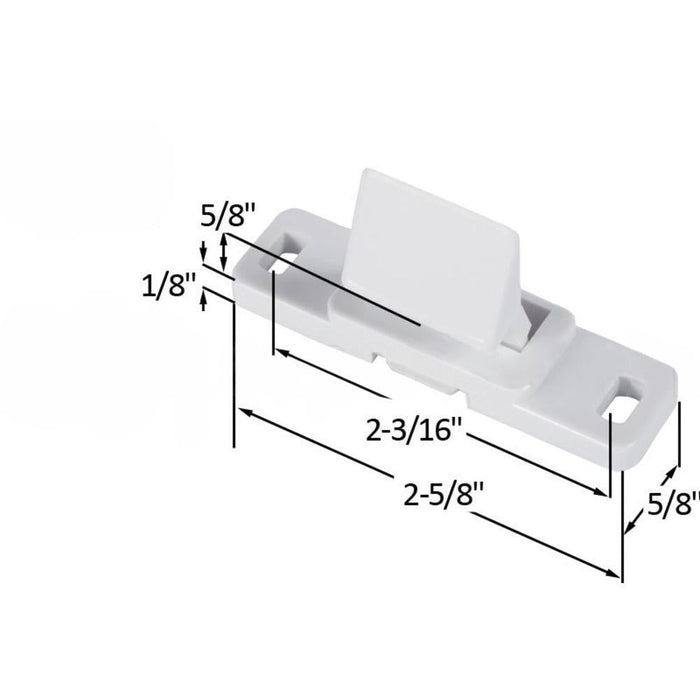 Sliding Window Lock with 2 - 3/16" Screw Holes - Reflect Window & Door