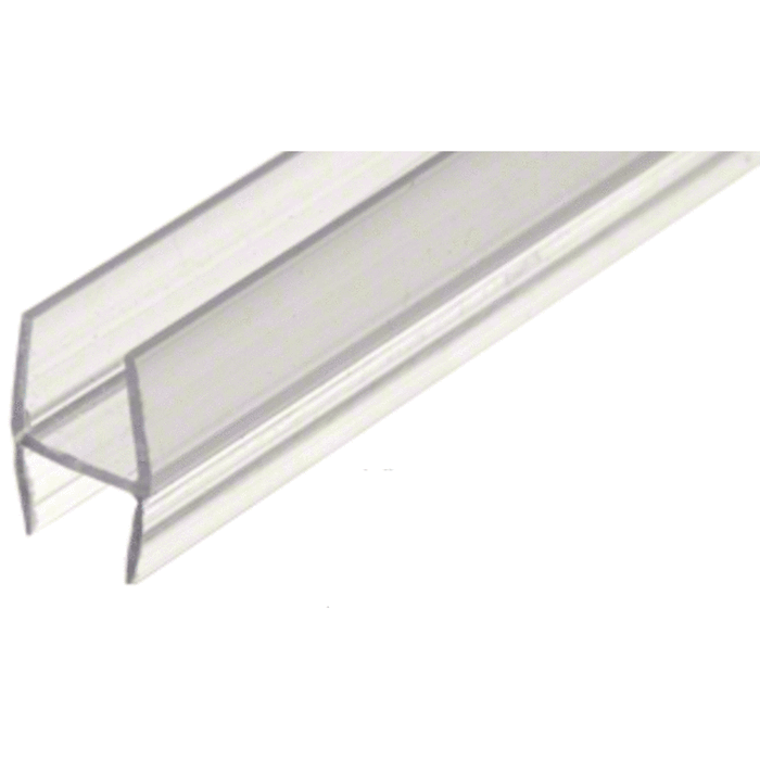 Swinging Shower Door Soft Fin 'H' Wipe - 95" Long - Reflect Window & Door