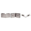 Square 135 Degree Glass - to - Glass Clamp - Reflect Window & Door