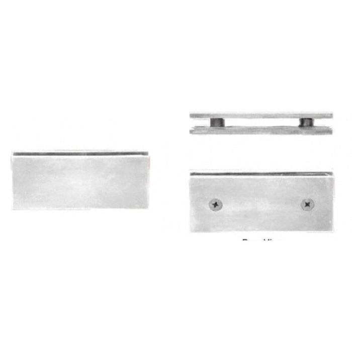 Square 180 Degree Glass - to - Glass Clamp - Reflect Window & Door