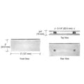 Square 180 Degree Glass - to - Glass Clamp - Reflect Window & Door