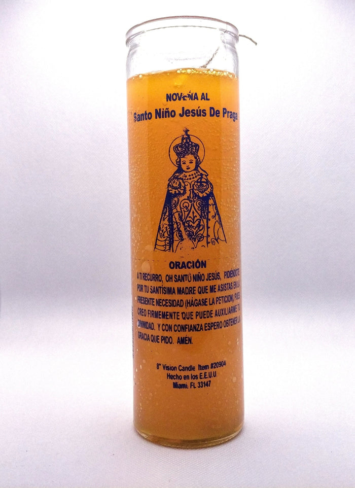 St. Nino Jesus de Praga  Candle