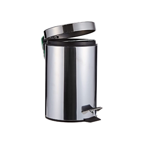 Titiz trash can contents and components flat lay