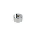 Standoff Bases (1 - 1/4" Diameter) (Satin Chrome) (Height 1/2") - Reflect Window & Door