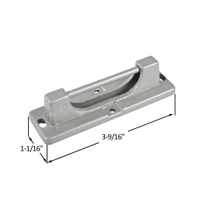 Storm Door Replacement Strike Plate – Aluminum - Reflect Window & Door