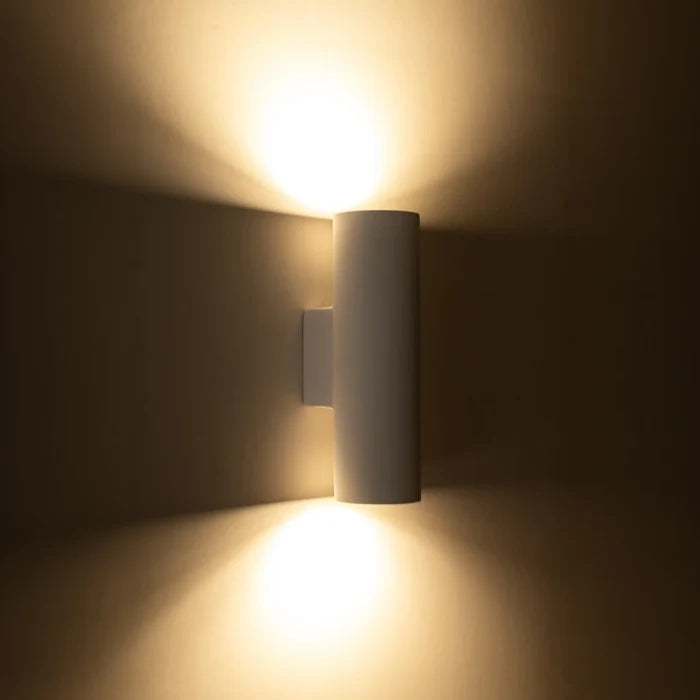 Havit Strokka Paintable Plaster Up & Down Wall Light Tri Colour LED Dimmable