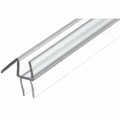 Swinging Shower Door Clear Co-Extruded Bottom Wipe With Drip Rail - 95" Long - Reflect Window & Door