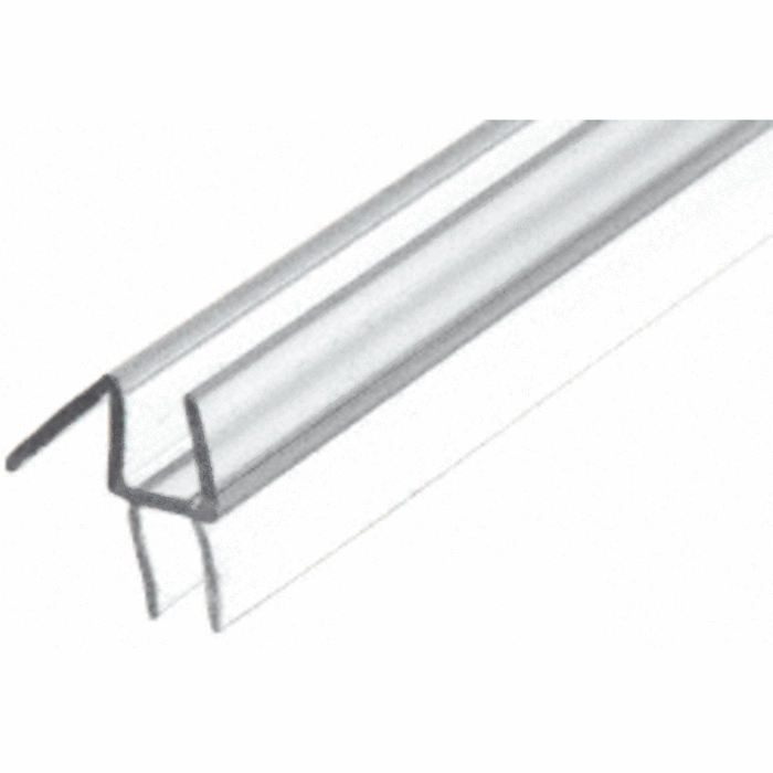 Swinging Shower Door Clear Co-Extruded Bottom Wipe With Drip Rail - 95" Long - Reflect Window & Door