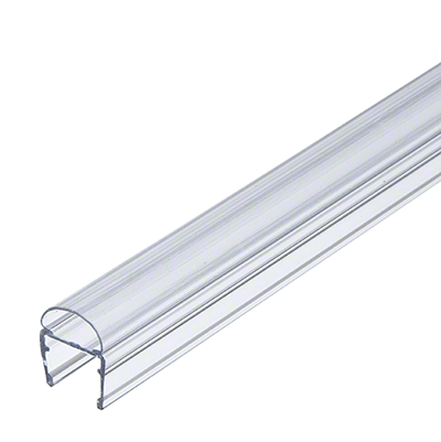 Swinging Shower Door Clear Translucent Vinyl Bulb Seal for 1/2 (12 mm) Glass - Reflect Window & Door