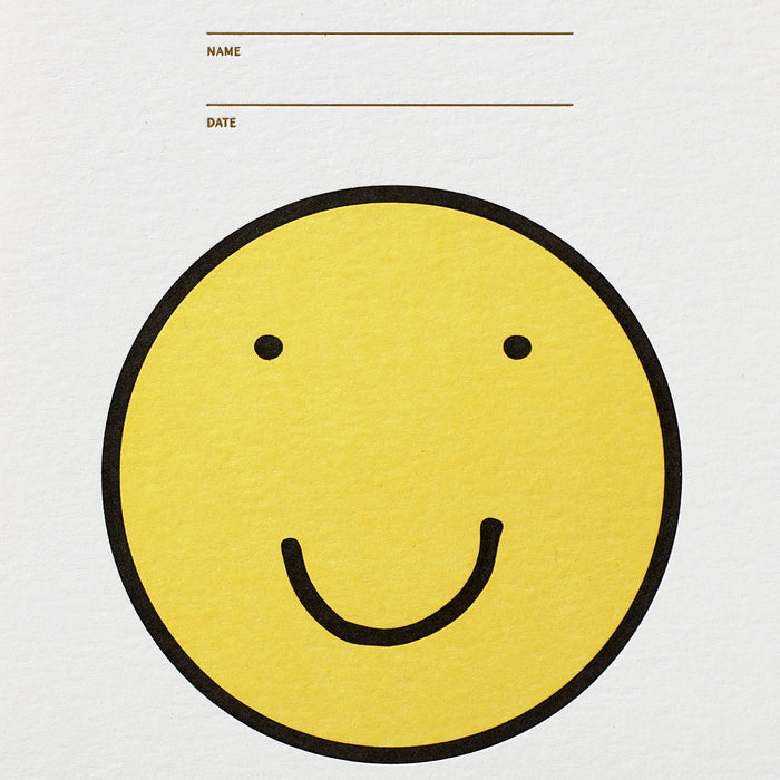 Task Pad Notebook - Smiley Face