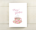 Cup of Tea Valentine Card