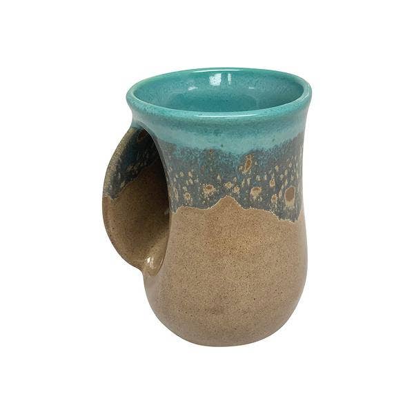 The Original Handwarmer Mug: Island Oasis - Pine & Moss