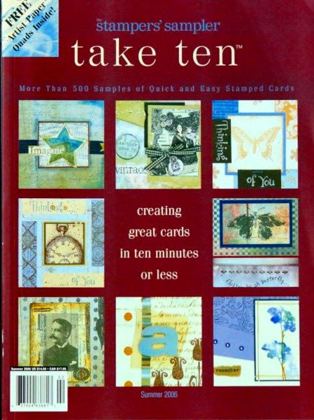 The Stampers' Sampler Take Ten Summer 2006