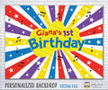The Wiggles Show Birthday Party Backdrop