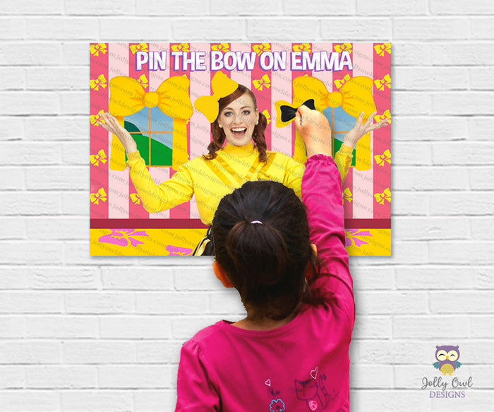 The Wiggles Themed Party - Pin The Bow