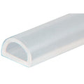 Swinging Shower Door Translucent Silicone Bulb Seal With Pre-Applied Tape - Reflect Window & Door