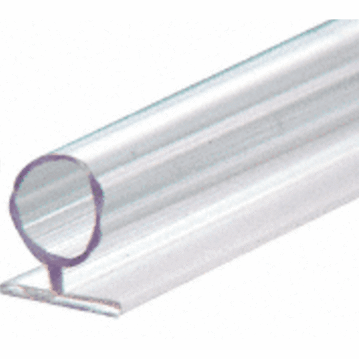 Swinging Shower Door Large Translucent Vinyl Bulb Seal - Reflect Window & Door